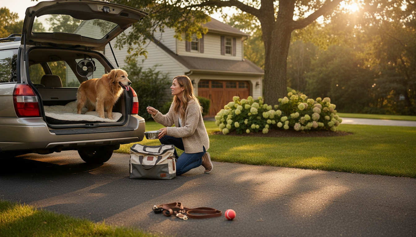 Dog Panting in the Car (Even With AC): Causes & Fixes