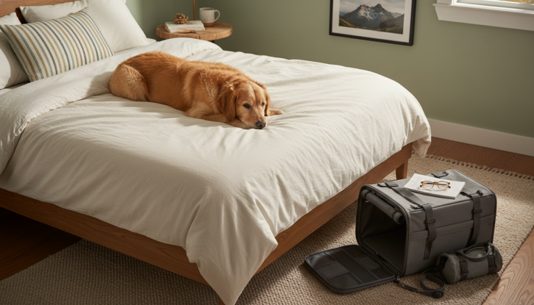 Why Your Dog Lies on Your Bed All Day (And What It Means)