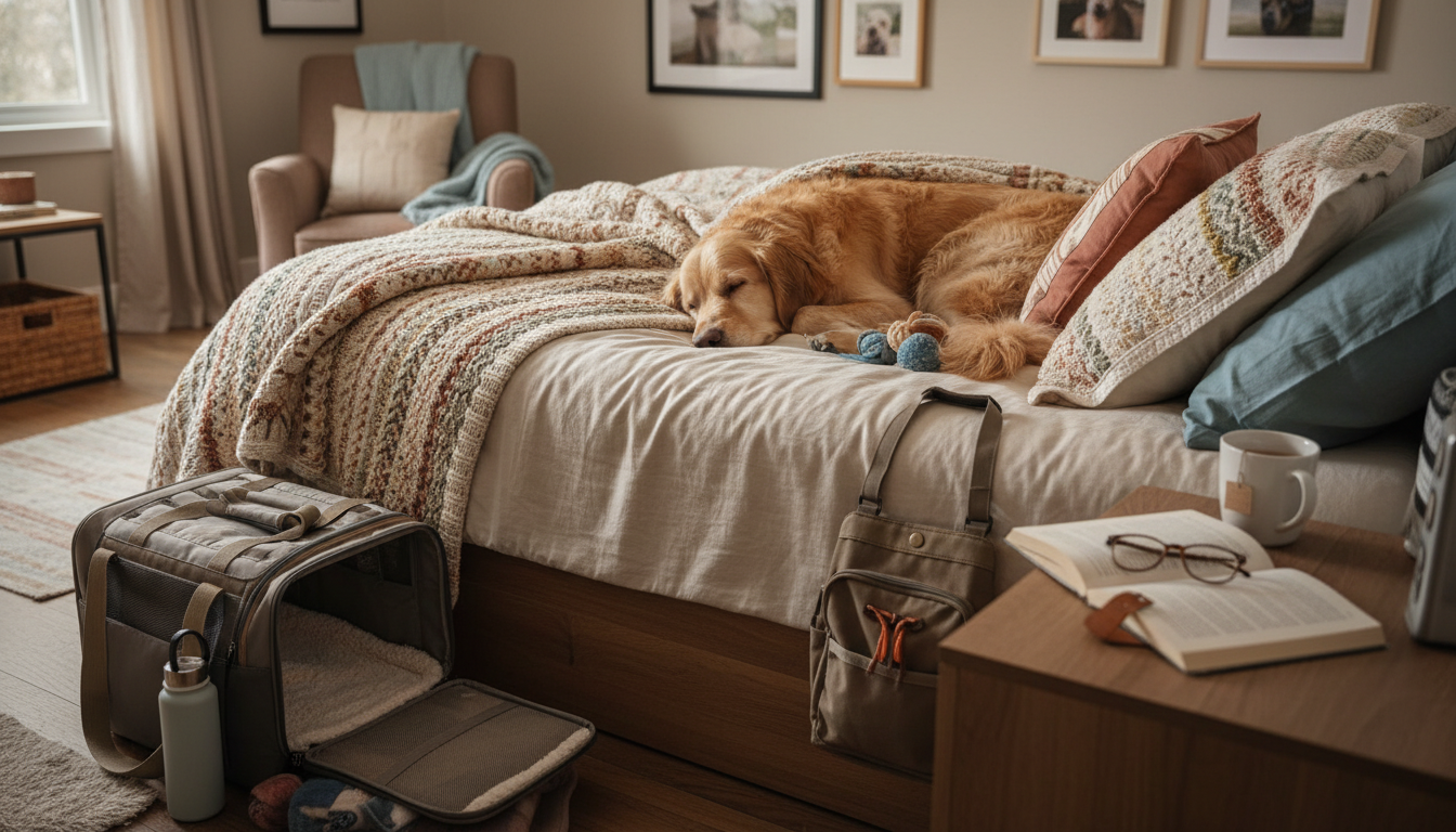 Why Your Dog Sleeps in Your Bed When You’re Not Home