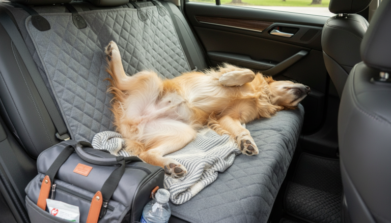 Dog Sleeping on Back, Legs Open: What It Means