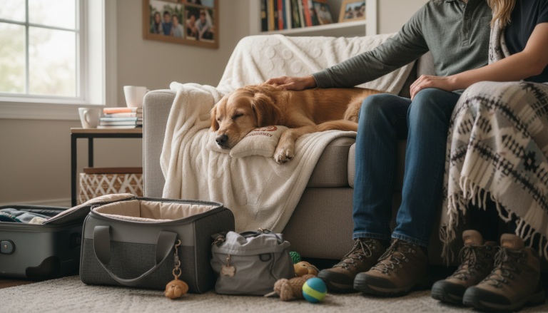 Dog Sleeps on You, Not Your Husband? Here’s Why